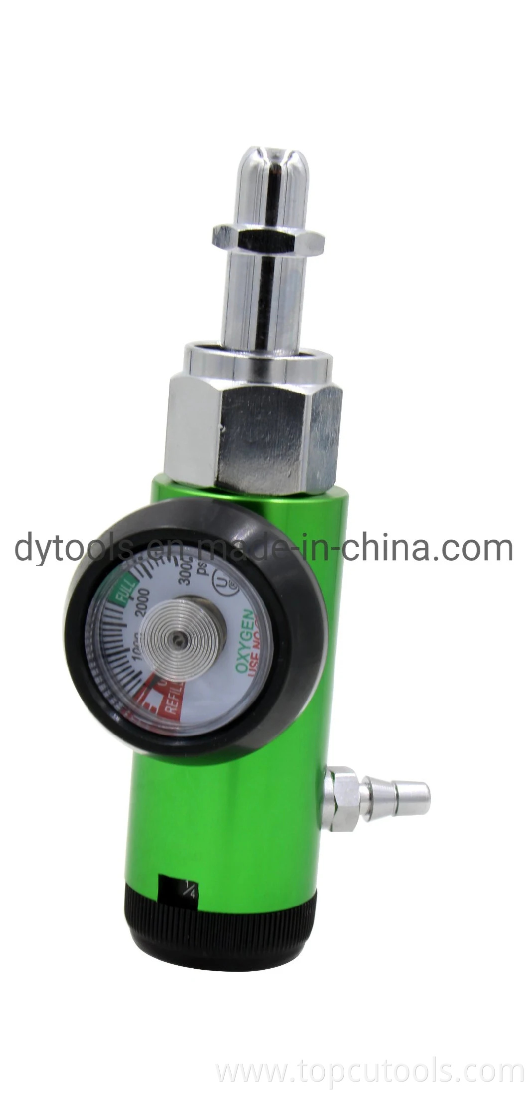 Bullnose Cga540 Click Medical Oxygen Regulator